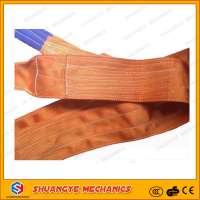 price polyester webbing sling 10 Ton Polyester Webbing Sling Lifting sling